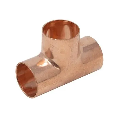 Copper Endfeed Equal Tee WRAS Approved Pipe Fitting - MEPSTOCK