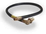 Angled Bayonet Gas Cooker Hose
