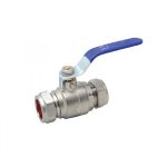 Lever Ball Valves - Blue