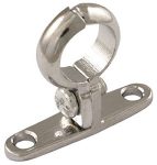 Cast Brass Screw On  - Chrome Plated (School Board Clips)