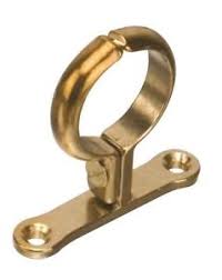 Cast Brass Screw on (School Board Clips)