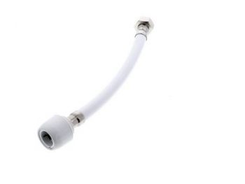 Hep2O White Flexible Tap Connectors - Hep2O x BSP Nut