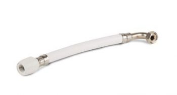 Hep2O Flexible Tap Connector - Elbow With BSP
Nut PVC White