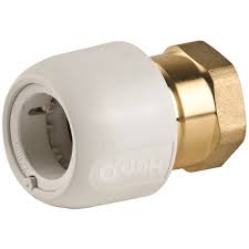 Hep2O Female adaptor - BSP F White DZR