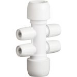 Hep2O - 4 PORT MANIFOLD SOCKET/BLANK SPIGOT 22 X 10MM