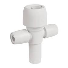 Hep2O - Two PORT MANIFOLD SOCKET/BLANK SPIGOT 22 X 10MM