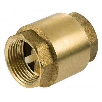 BSP Brass check Non-Return Valve Female with Plastic Insert