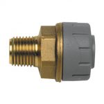 Polyplumb Male Adaptor (Brass)