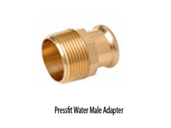 PRESSFIT WATER MALE ADAPTER