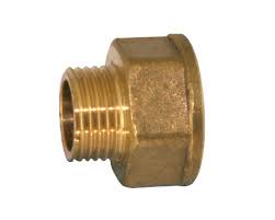 Brass Threaded Straight Connector M x F