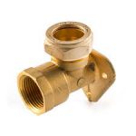 Solder Ring Wall Plate Elbow