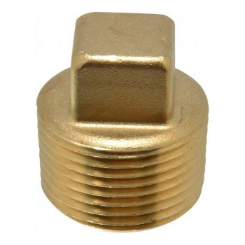 Brass Square Headed Plug