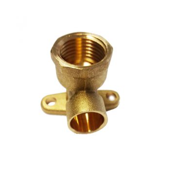 Wall Plate Elbow End Feed - Parallel Thread