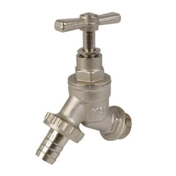 1/2" Hose Union Bib Tap CHROME