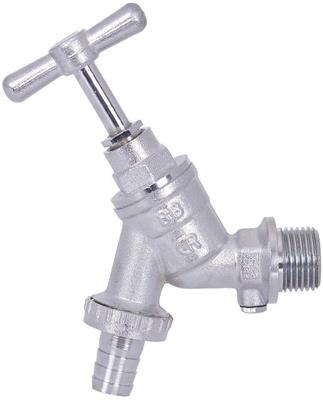1/2" Hose Union Bib Double Check CHROME