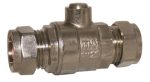 15mm Isolating Valve 1/4 Turn CHROME