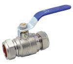 Lever Ball Valve Blue