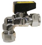 Angled Mini Ball Valve