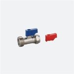 15mm x 3/4" Straight Wash Mach Tap CV