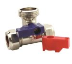 15mm x 3/4" Tee Washing Machine Tap