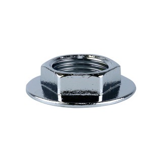 Threaded 1/2" Backnut BRASS CHROME