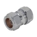 Compression Straight Coupling CHROME