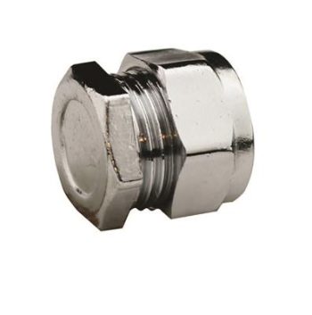 Compression Stop End CHROME