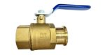 Pressfit Water Lever Ball Valve Reducer Female