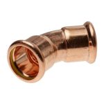 Pressfit Gas 45 Degree Elbow