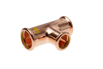 Pressfit Gas Reducing Tee