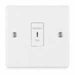 Emergency Test Key Switch 1 Gang DP White | Click Mode CMA110