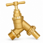 Brass Hose Union Bib Tap with Double Check Valve WRAS Approved Outdoor Garden Tap