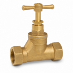 British Standard Brass Female x Female Threaded Stop Tap