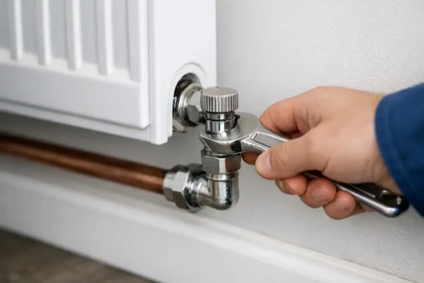 How to Fit a Radiator Lockshield Valve Correctly