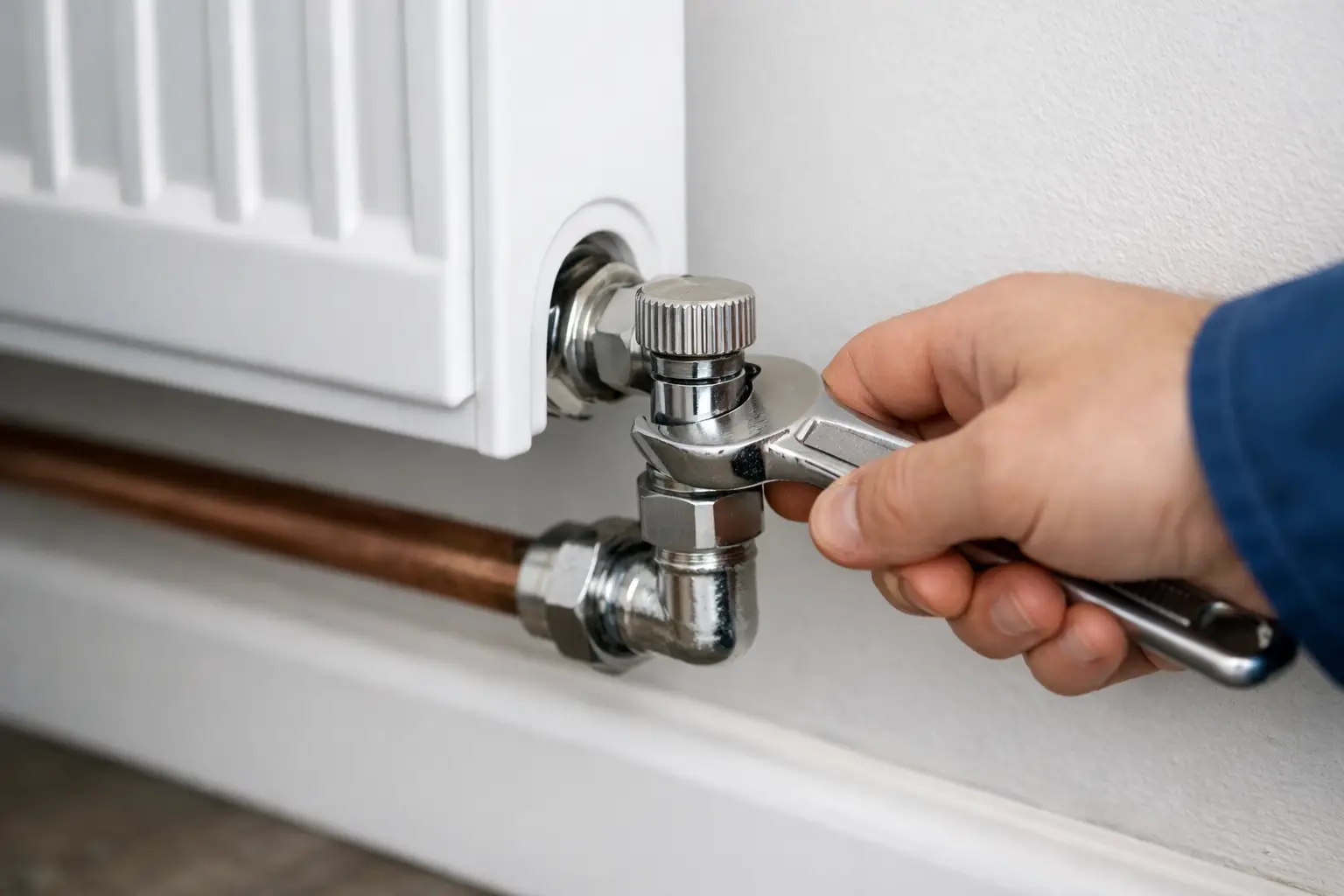 How to Fit a Radiator Lockshield Valve Correctly